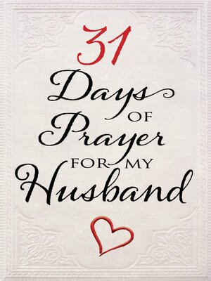cover image of 31 Days of Prayer for My Husband